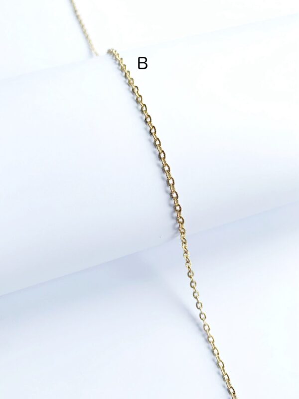 Crée ton collier ! Chaîne dorée B
