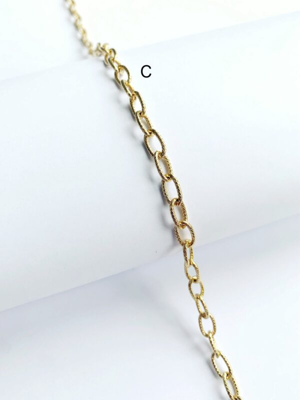 Crée ton collier ! Chaîne dorée C