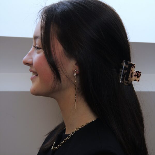 Boucles d’oreilles dorée - 15 - Lou – Image 3