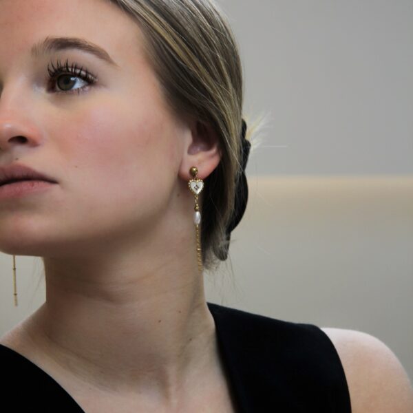 Boucles d’oreilles dorée - 24 - Lola – Image 5