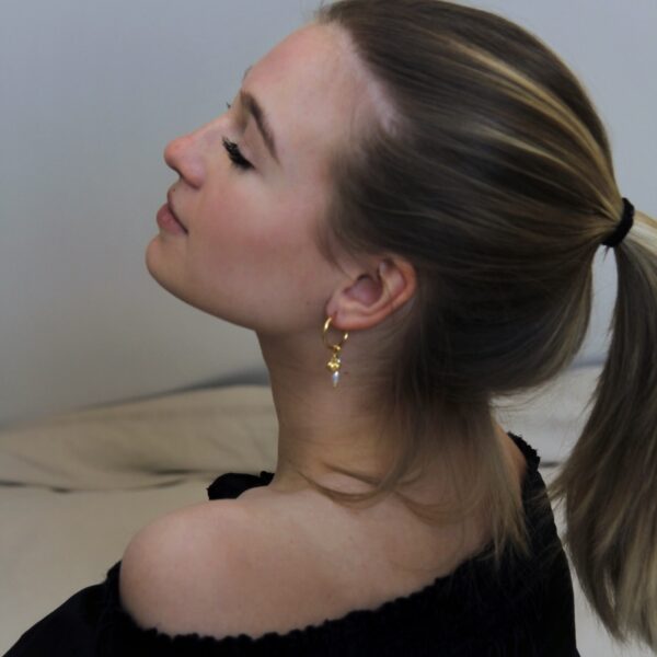 Boucles d’oreilles dorée - 26 - Emma – Image 6