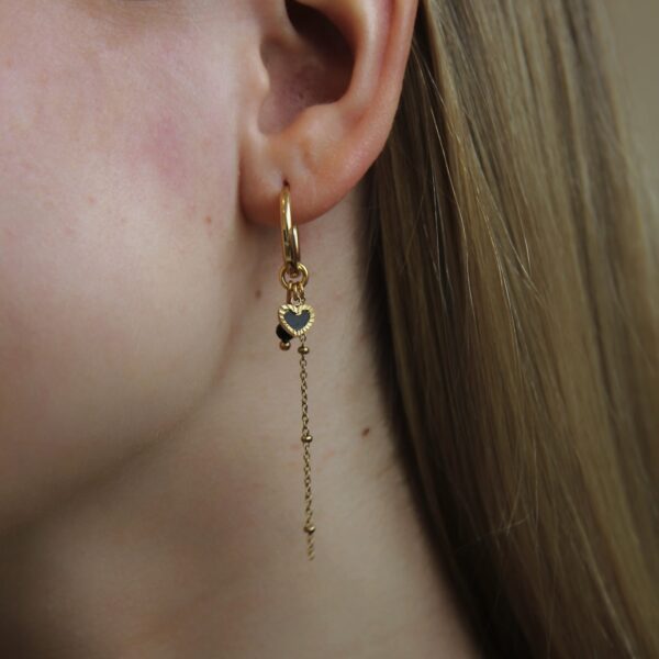 Boucles d’oreilles dorée - 04 - Orane – Image 3