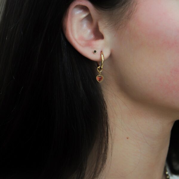 Boucles d’oreilles dorée - 16 - Isa – Image 5