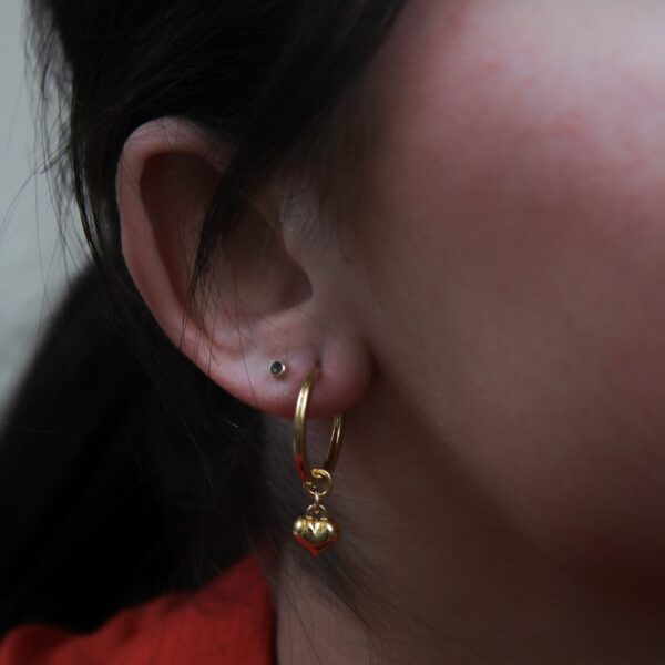 Boucles d’oreilles dorée - 01 - Paloma – Image 3