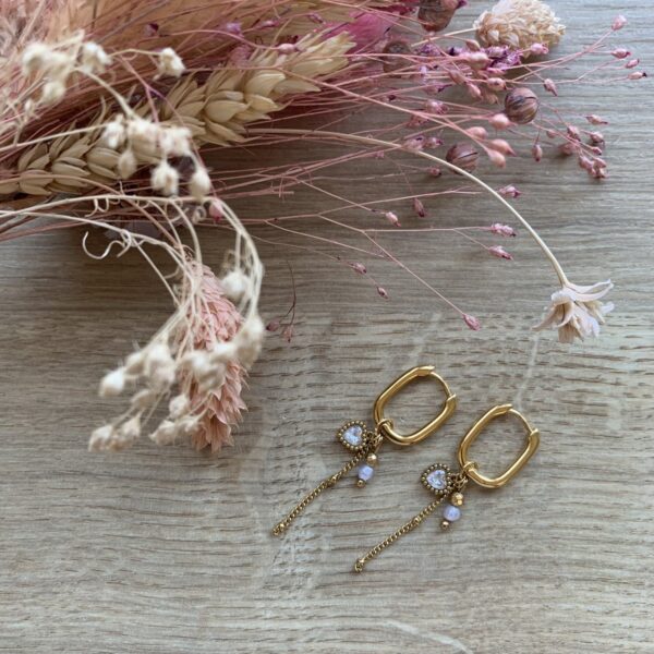 Boucles d’oreilles dorée - 08 - Marthe