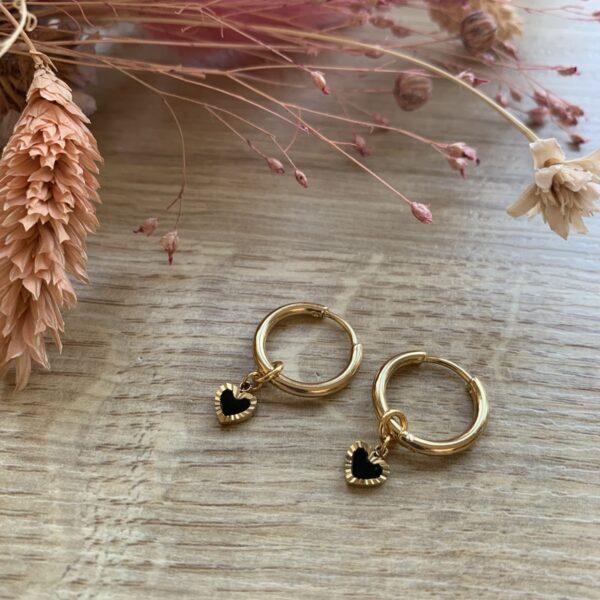 Boucles d’oreilles dorée - 09 - Louise