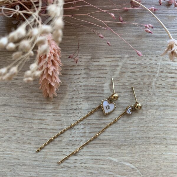 Boucles d’oreilles dorée - 11 - Mia