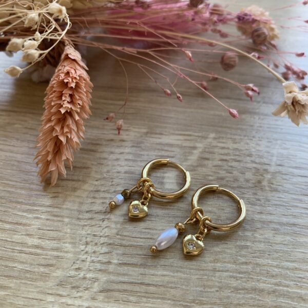 Boucles d’oreilles dorée - 13 - Natacha
