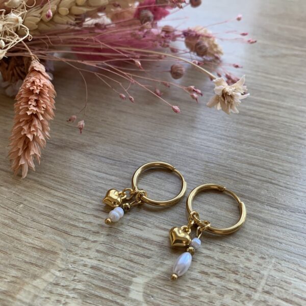 Boucles d’oreilles dorée - 26 - Emma