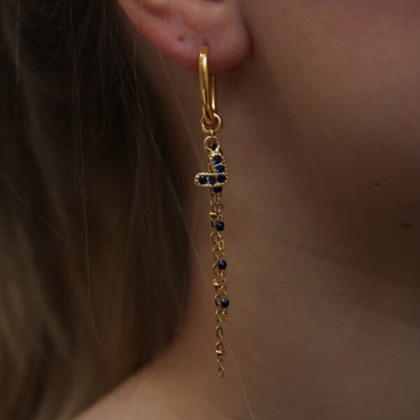 Boucles d’oreilles dorée - 02 - Soa – Image 3