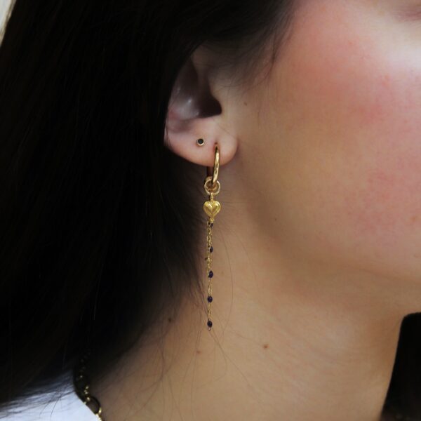 Boucles d’oreilles dorée - 03 - Gabie – Image 3
