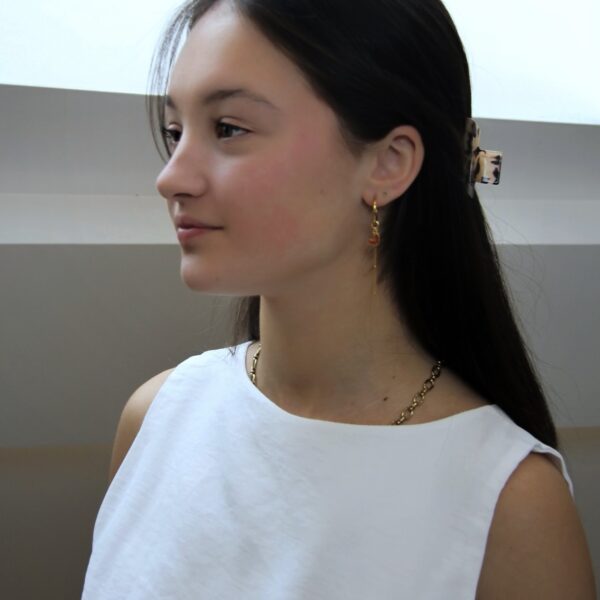 Boucles d’oreilles dorée - 32 - Toni – Image 3