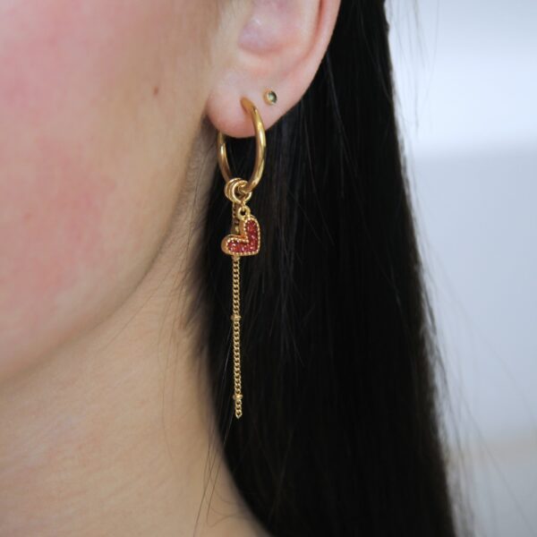 Boucles d’oreilles dorée - 32 - Toni – Image 4