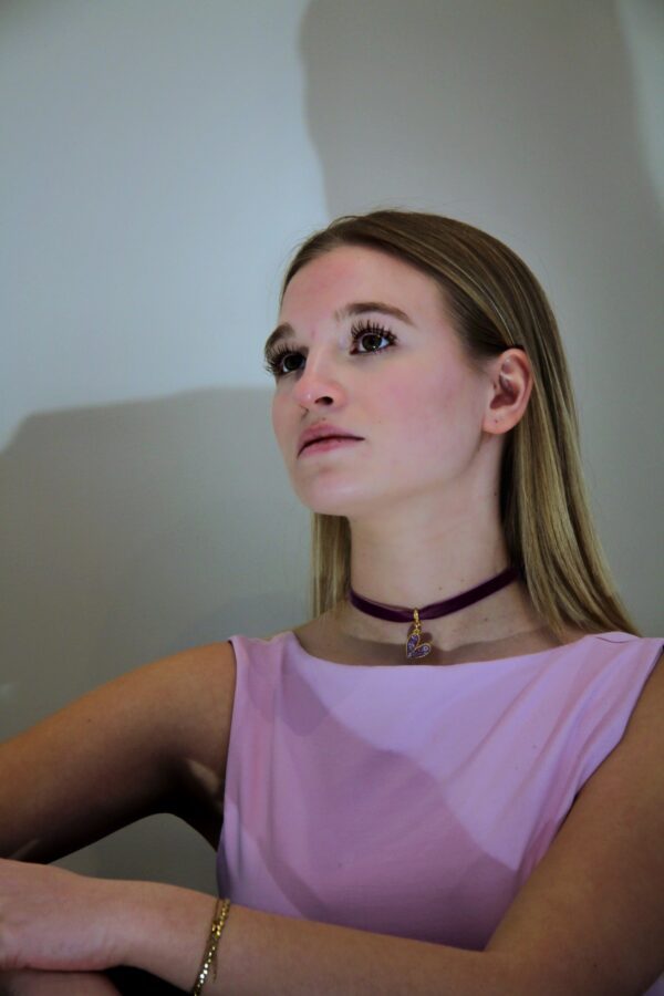 collier ruban en velour – Image 2