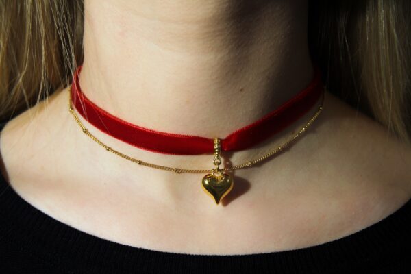 collier ruban en velour – Image 2