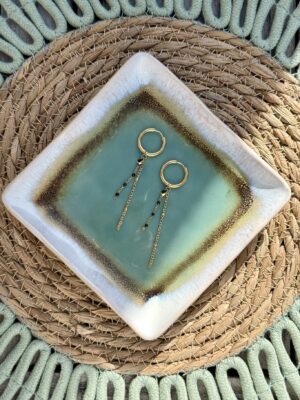 Boucles d’oreilles dorée - 33 - Carmen