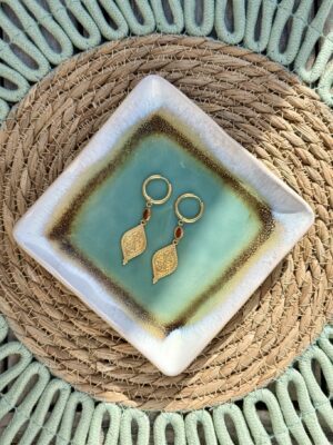 Boucles d’oreilles dorée - 36 - Max