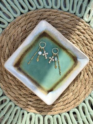 Boucles d’oreilles dorée - 38 - Anna