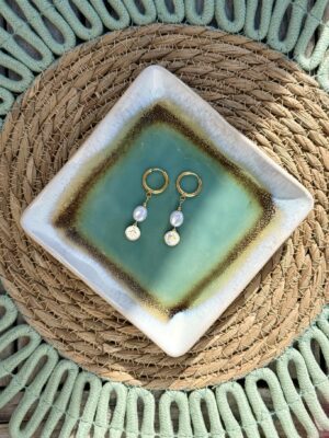 Boucles d’oreilles dorée - 39 - Alma