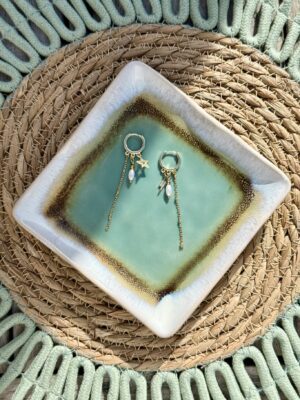 Boucles d’oreilles dorée - 47 - Lise