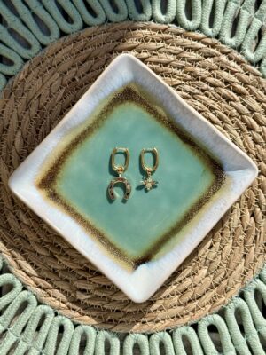 Boucles d’oreilles dorée - 56 - Tess